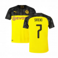 Borussia Dortmund UCL Jersey 19/20 # 7 Iadon Sancho